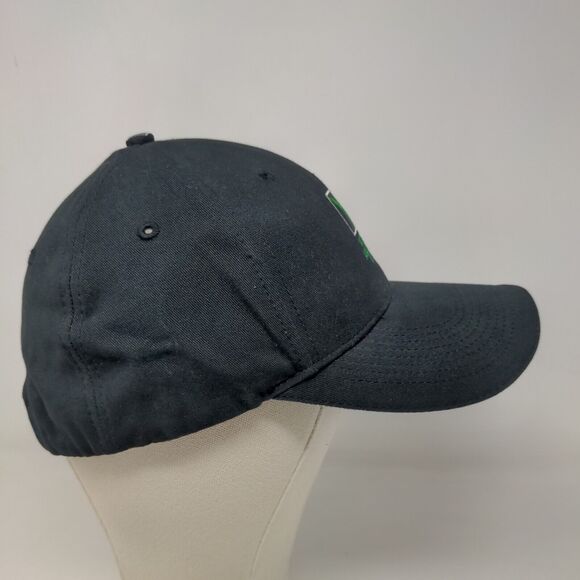 North American Green Men's Strapback Hat Black Size OSFA Embroidered Logo VMAX3 - Picture 4 of 7